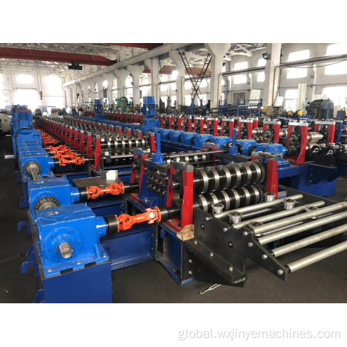 China Crash Barrier Guardrail Rolling Machine Factory